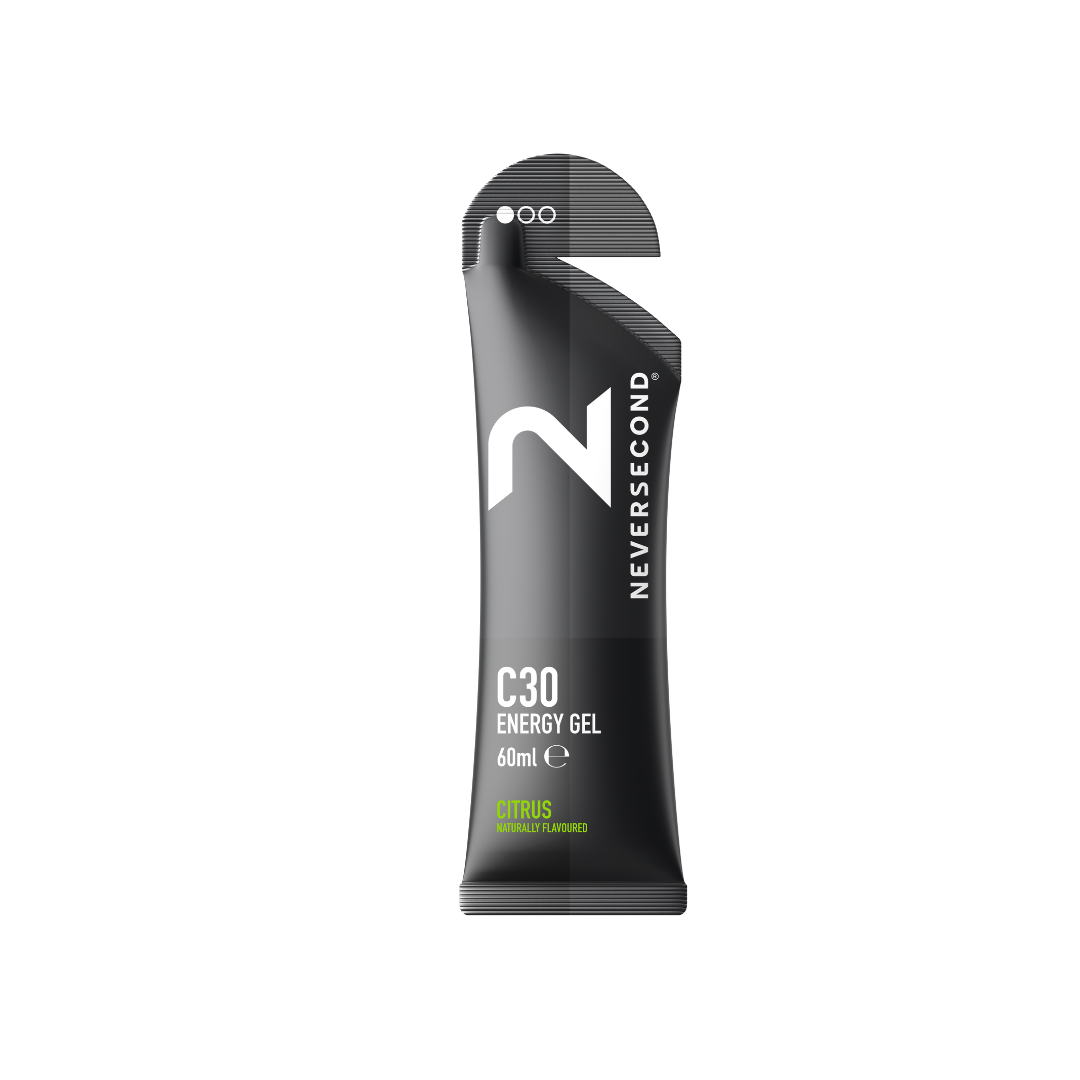 NEVERSECOND C30 Citrus Energy Gel (12 sachets)