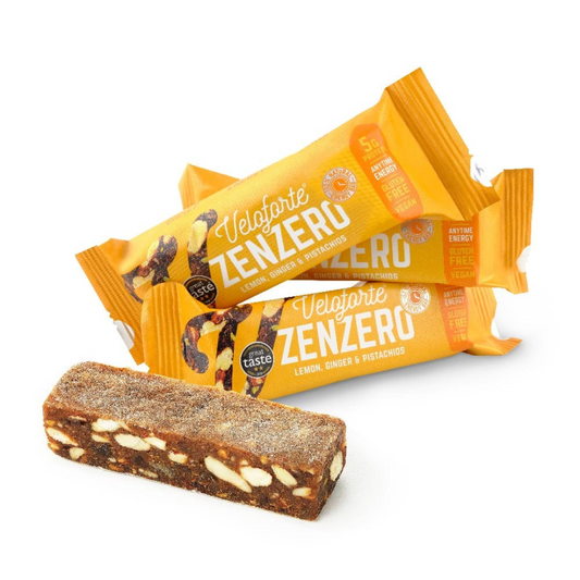 Veloforte Zenzero energy bar Endurance kollective Veloforte Zenzero energy bar Veloforte Nutrition Bars