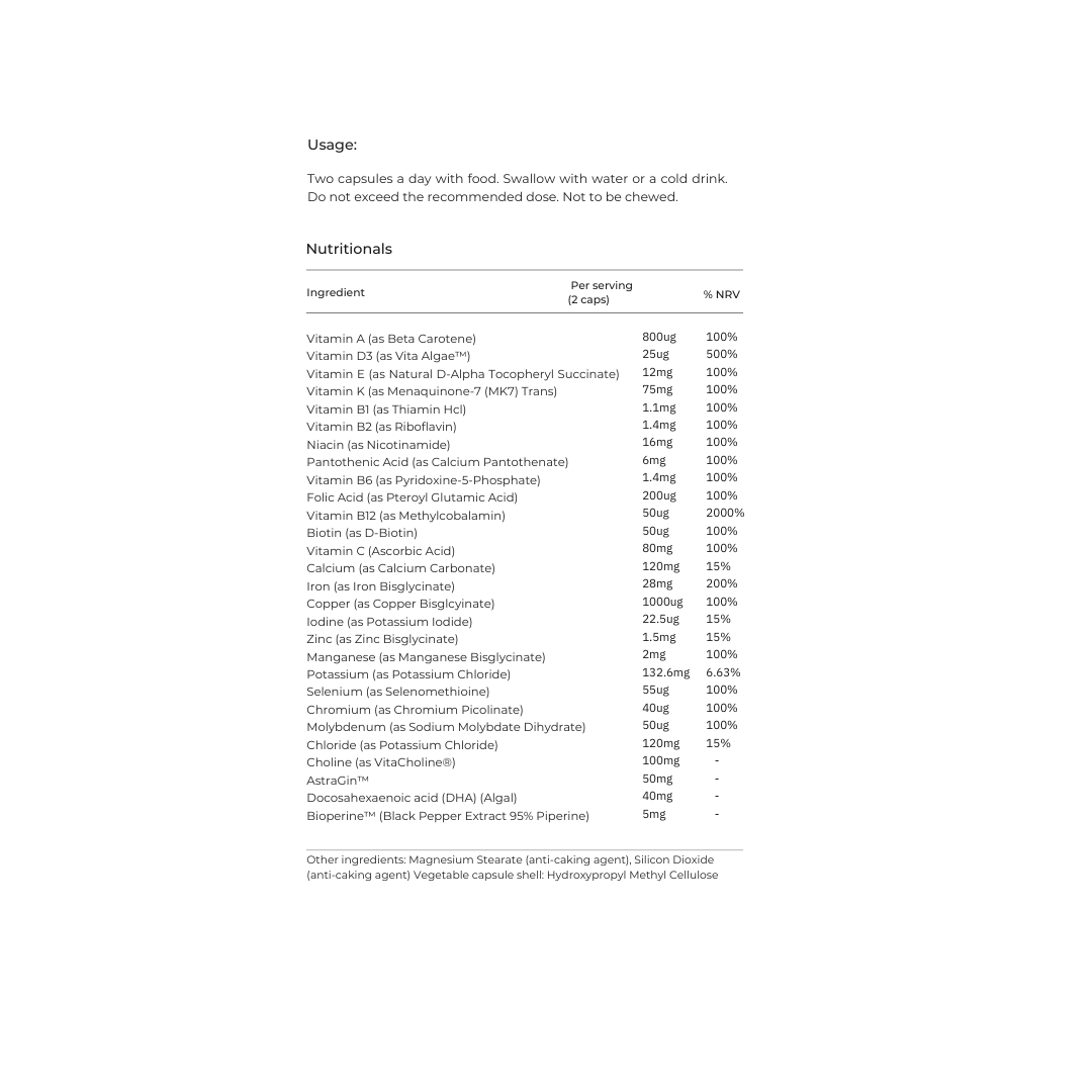 Form Multi Vitamin Endurance kollective Form Multi Vitamin Form Vitamins and supplements