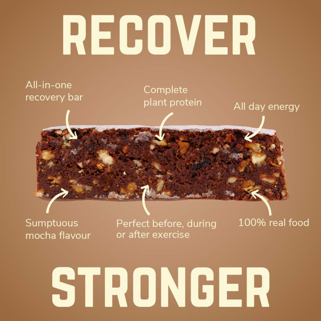 Veloforte Mocha Protein and Energy Bar: Cocoa, Hazelnuts, and coffee Endurance kollective Veloforte Mocha Protein and Energy Bar: Cocoa, Hazelnuts, and coffee Veloforte Nutrition Bars