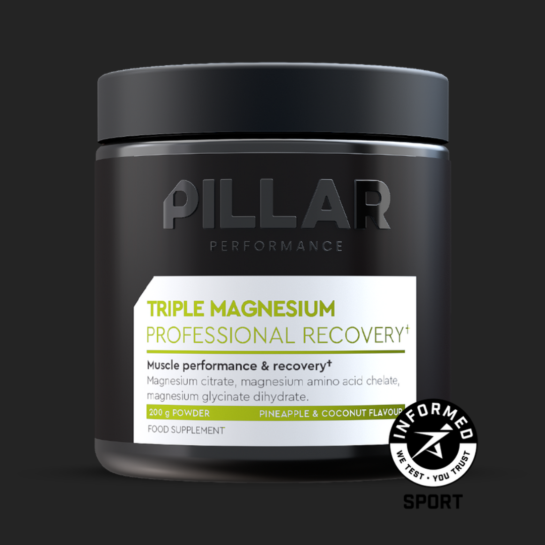 Pillar Triple Magnesium - Pineapple and Coconut Endurance kollective Pillar Triple Magnesium - Pineapple and Coconut Pillar Performance Vitamins and supplements